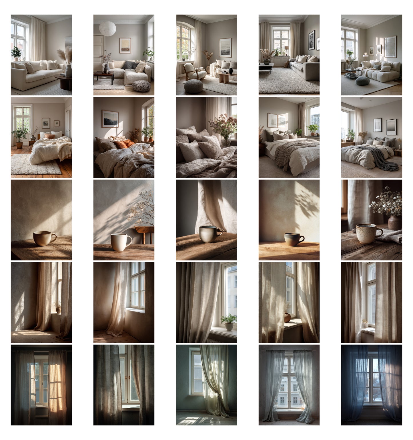 Nordic Calm Vol 5 – 25 digitale kunstverk