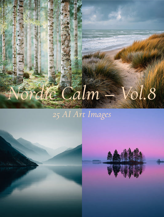 Nordic Calm Vol 8 – 25 digitale kunstverk