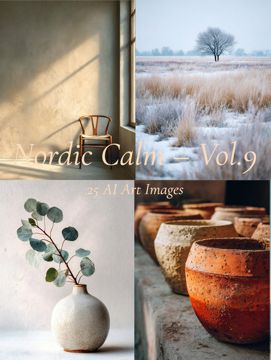 Nordic Calm Vol 9 – 25 digitale kunstverk