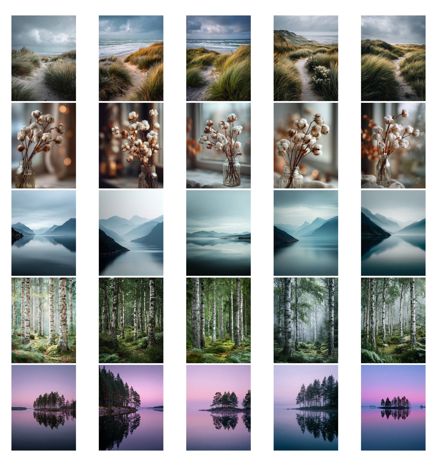 Nordic Calm Vol 8 – 25 digitale kunstverk